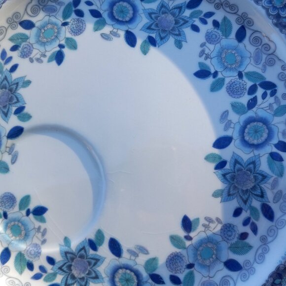 Vintage Pontesa Miranda Snack Plates and Cups Made in Spain 11 Pieces - Picture 12 of 16